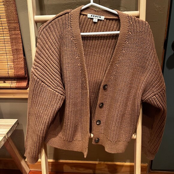 Oversized Ribbed Cardigan - Picture 7 of 7